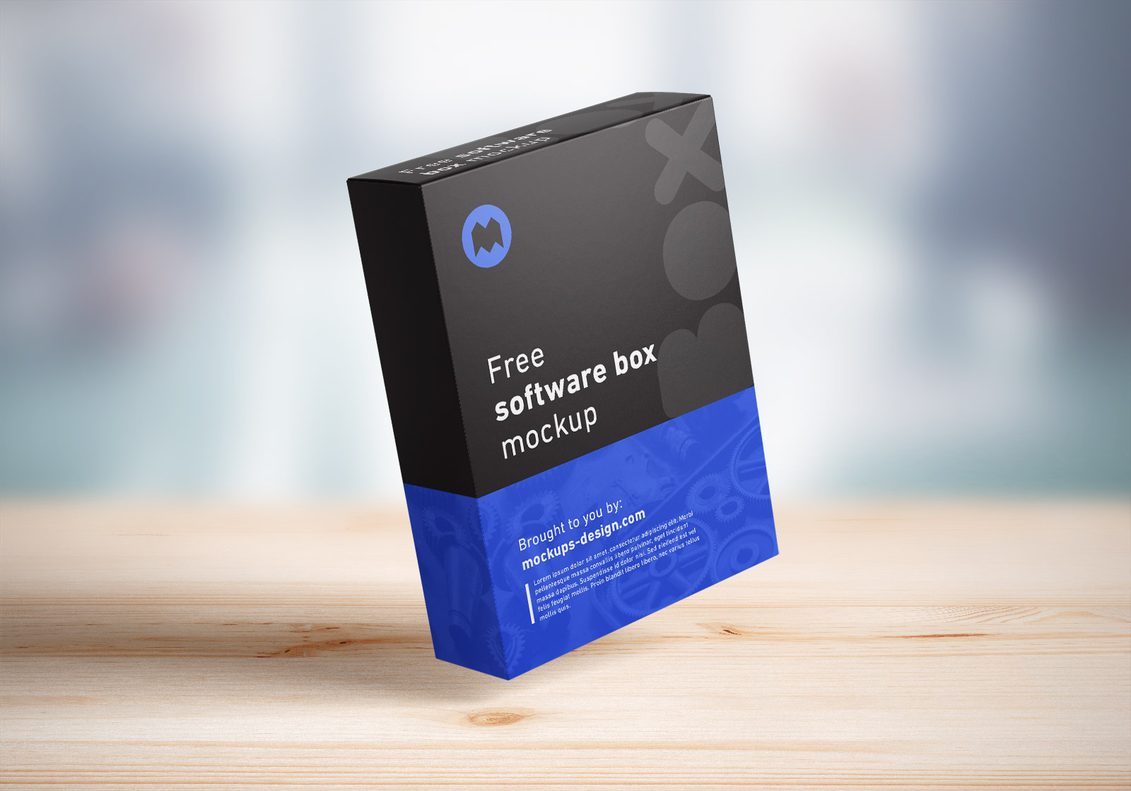 Free Software Box Packaging Mockup PSD Good Mockups