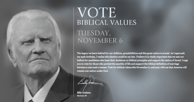 State Gop Wants Statue Of Billy Graham In U S Capitol Qnotes