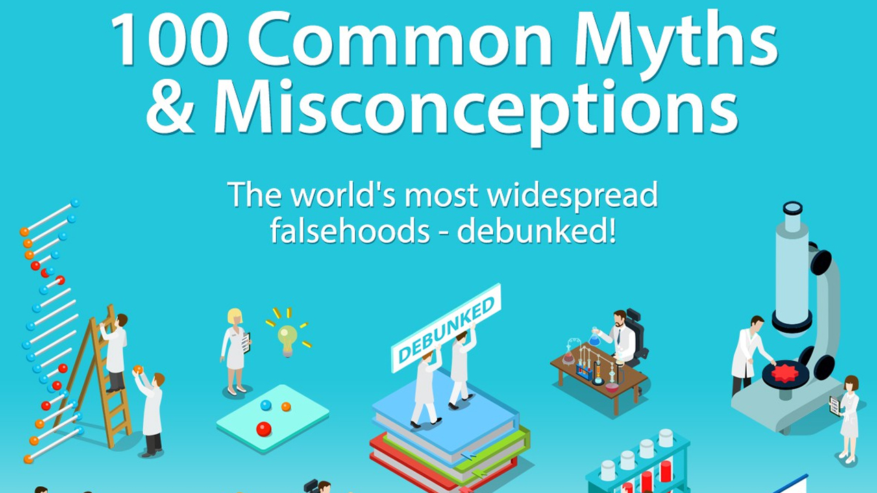 Debunking Myths & Misconceptions Infographic