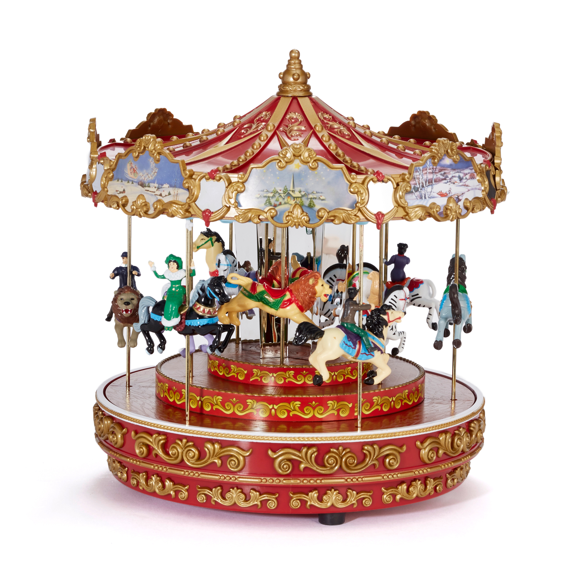 Mr. Christmas Triple Decker Carousel Musical Gump's