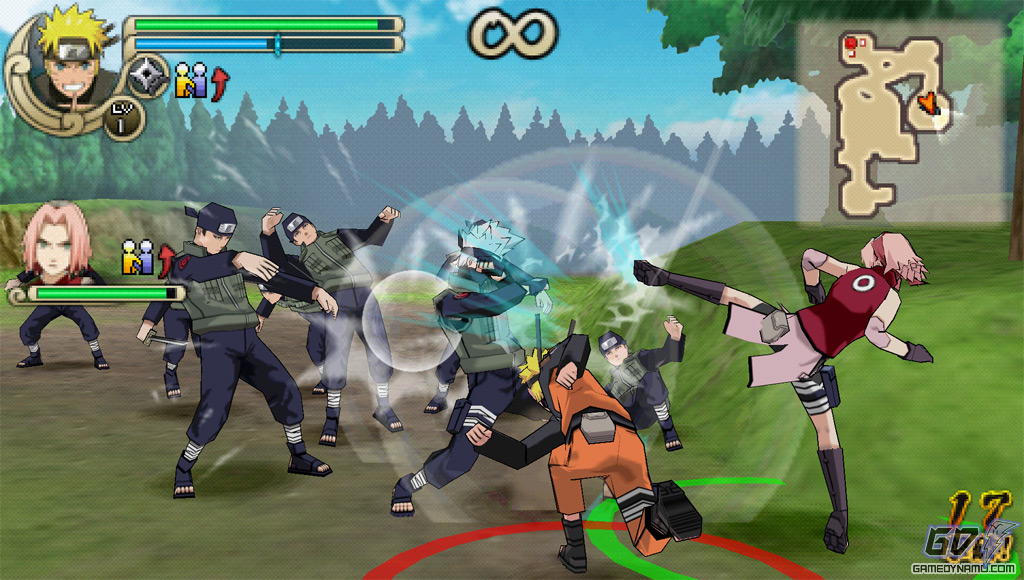 Free Download Naruto shippuden Ultimate Ninja Impact PSP