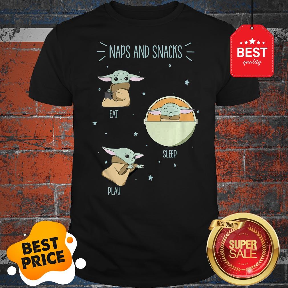 Official Baby Yoda Naps And Snacks Eat Sleep Play Star