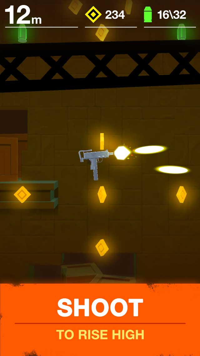 Tap Guns Arcade Game for iPhone, iPad, iOS and Android