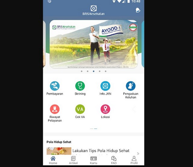 Aplikasi Mobile JKN Harian Nusantara