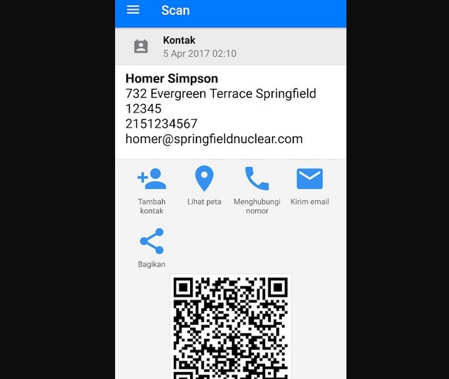 Aplikasi QR & Barcode Scanner Harian Nusantara