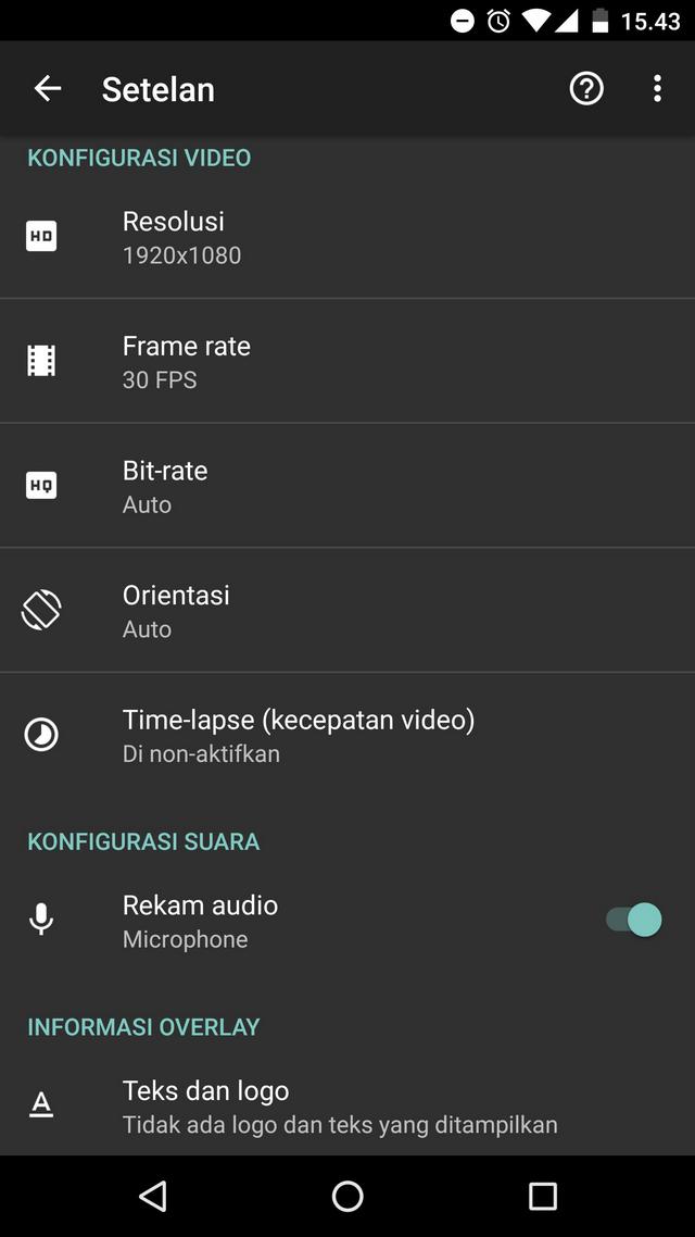 AZ Screen Recorder Aplikasi Merekam Layar Smartphone