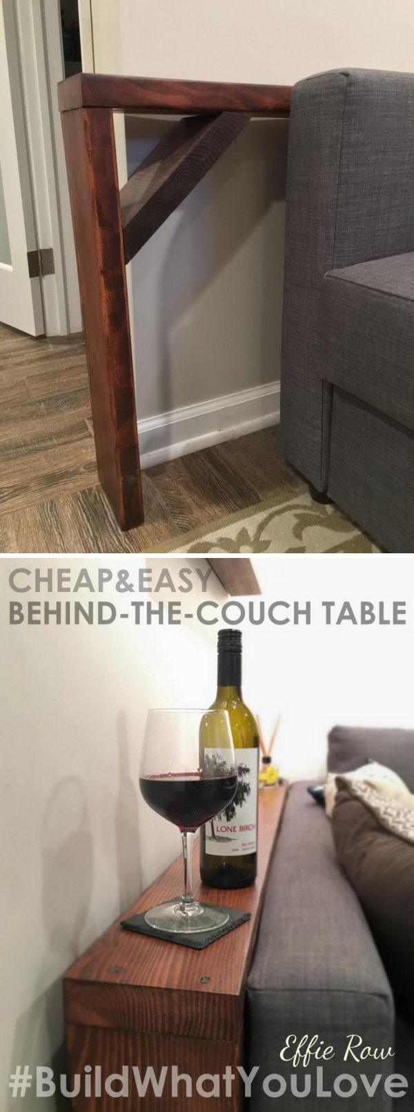 20+ Easy DIY Console Table and Sofa Table Ideas Hative