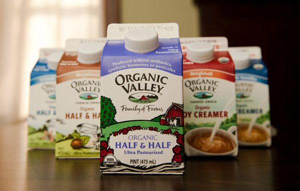 Organic Valley Flavored and Soy Coffee Creamers The