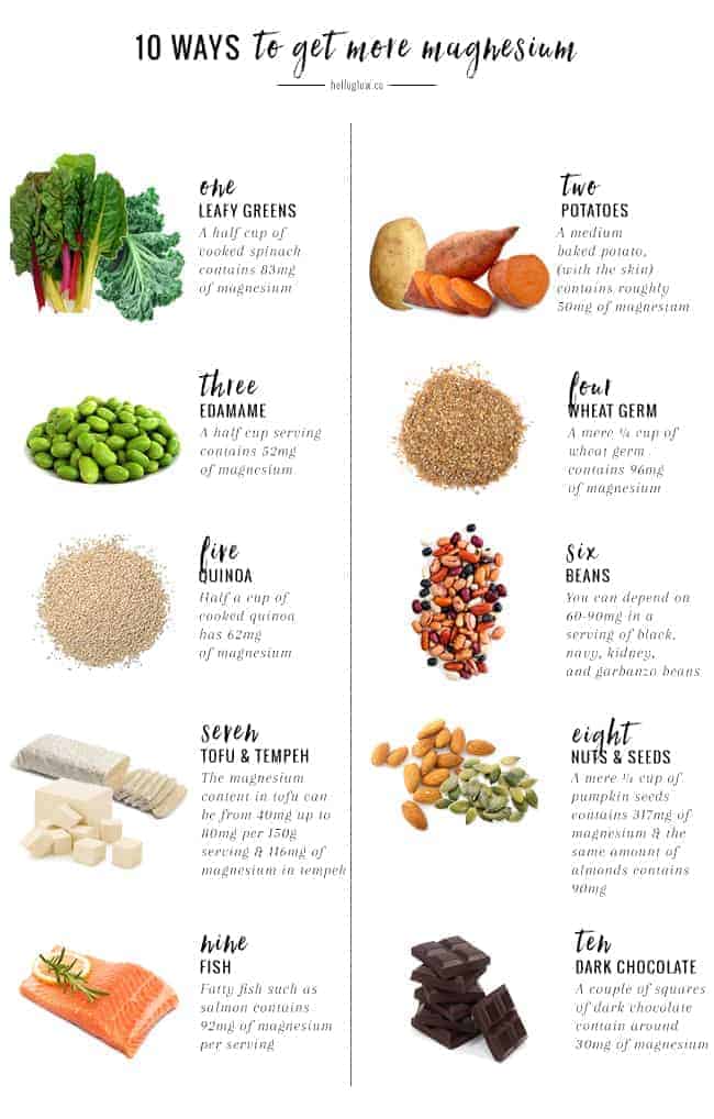 10 Ways to Get More Magnesium (And Why You Should) Hello Glow