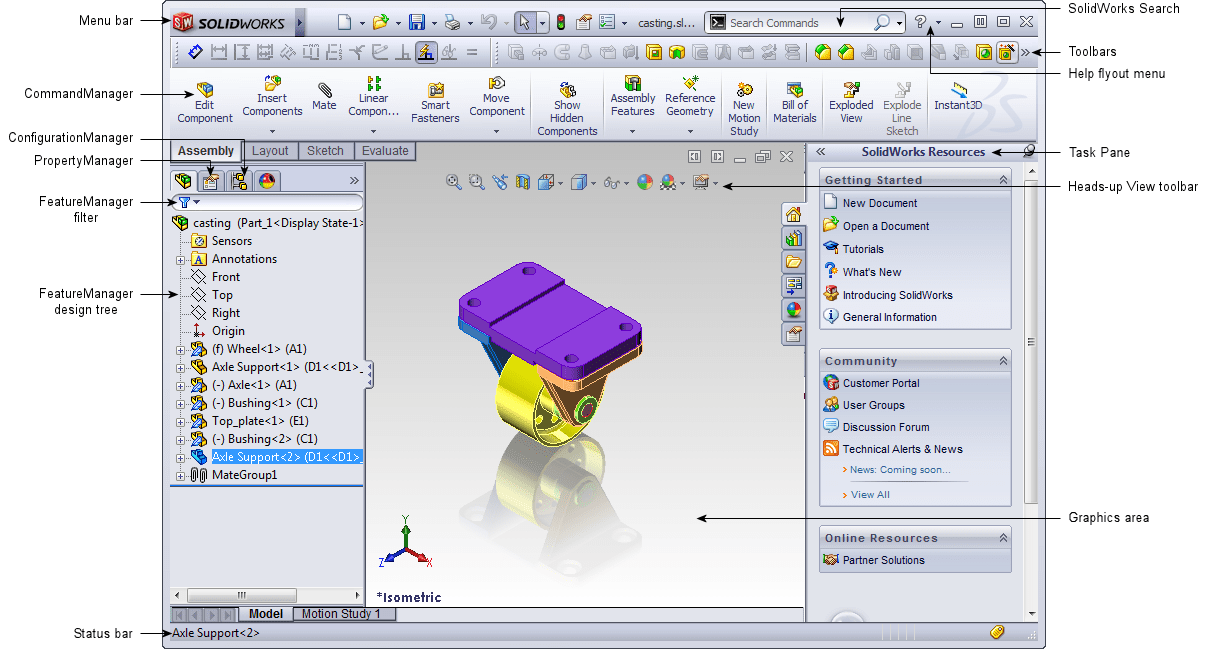 Fathul I'lmi Dasardasar penggunaan aplikasi pada SolidWorks