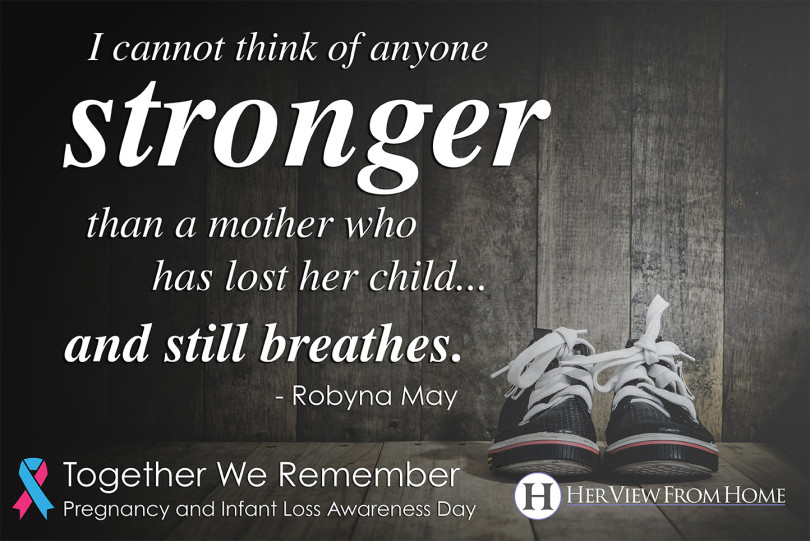 Thank You (Pregnancy and Infant Loss Awareness Day) Her