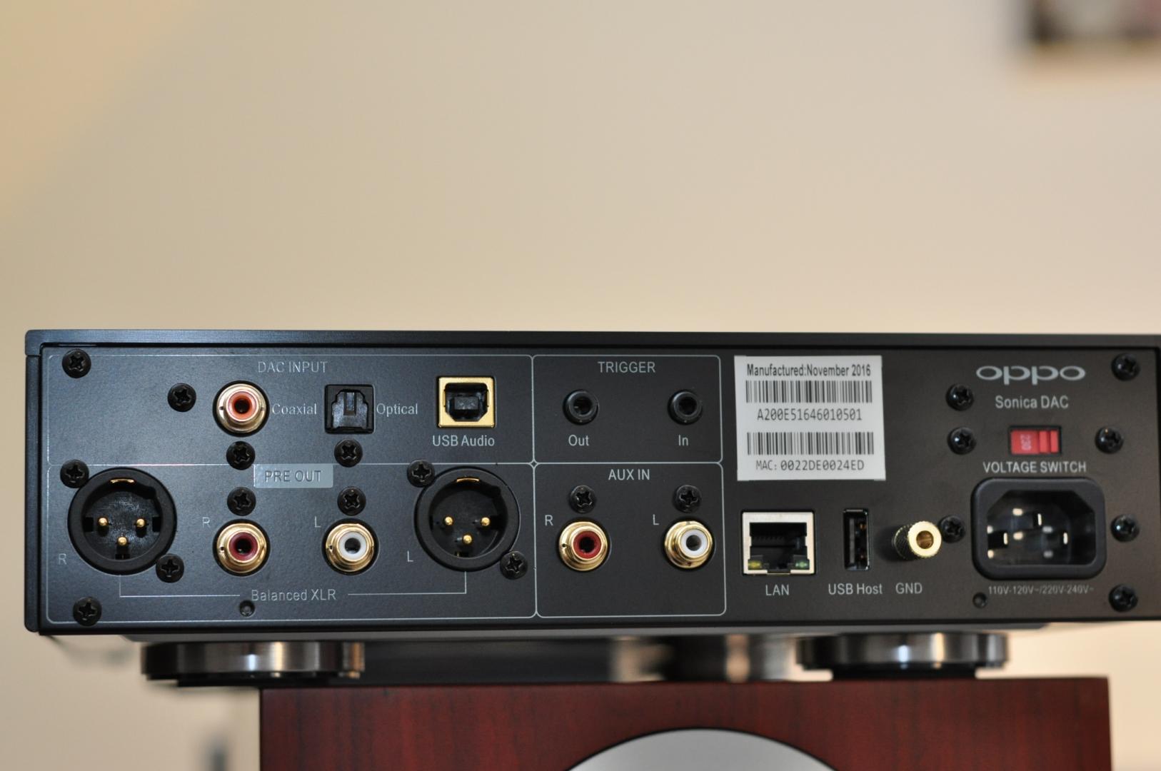 Oppo Sonica DAC HiFi and Music Source