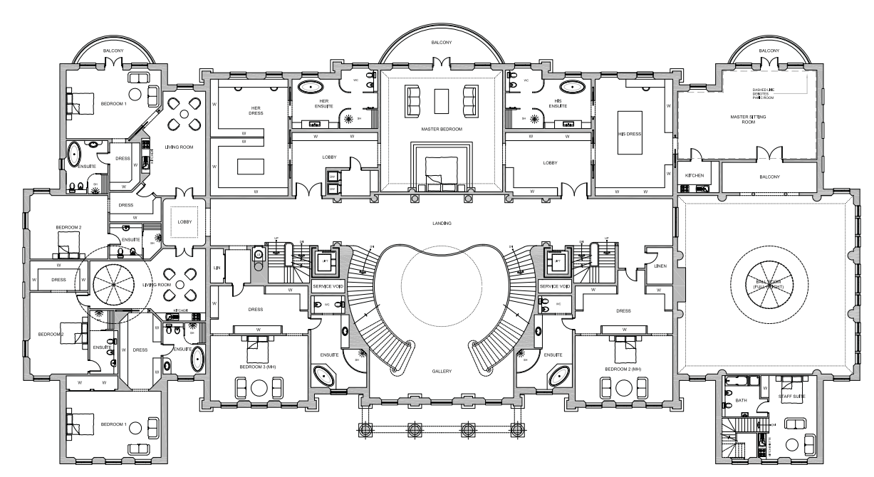 Mega Mansion Floor Plans Modern House