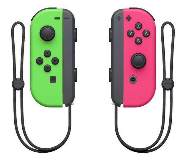 Nintendo Switch Splatoon 2 Bundle With Neon Pink And Green