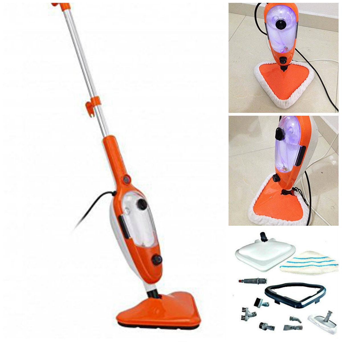 15 in 1 1500w STEAM MOP CLEANER STEAMER HARDWOOD FLOOR