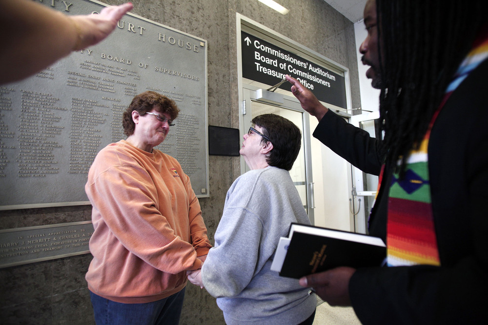 Gay Marriage Is In Limbo In Michigan, But These Couples