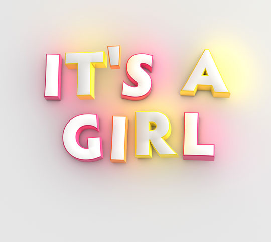 It's A Girl New Baby