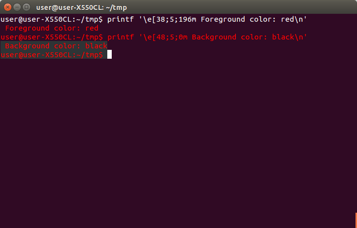 14.04 Changing colour of text and background of terminal? Ask Ubuntu