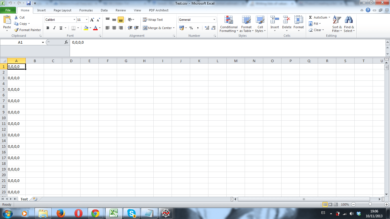 WRITE CSV FILE IN PYTHON