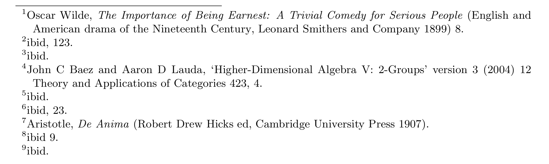 footnotes Biblatex, Oscola, footcite punctuation TeX