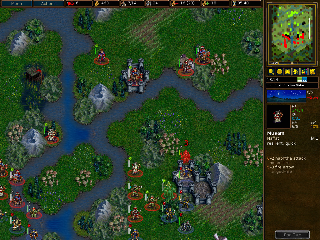 open source 2D Turnbased FOSS Linux game with online
