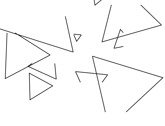 objective c Drawing triangles within CGRect frame cutting off third point Stack Overflow