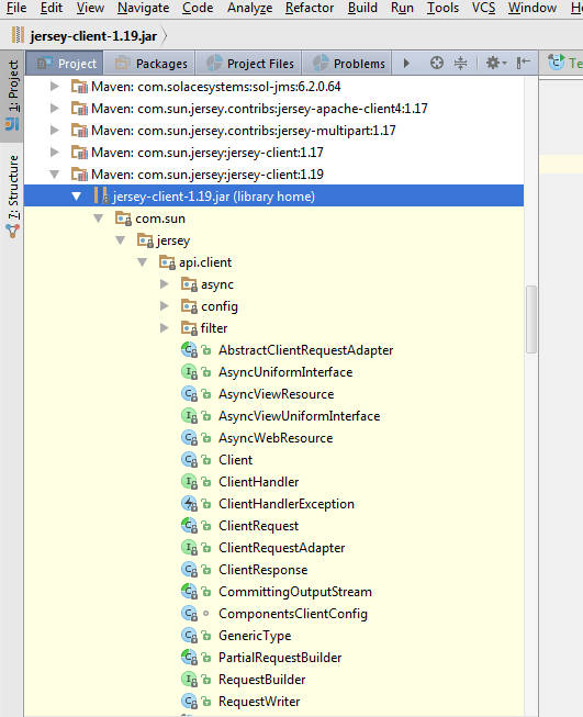 conflicts in maven dependencies for sun jersey client Stack Overflow