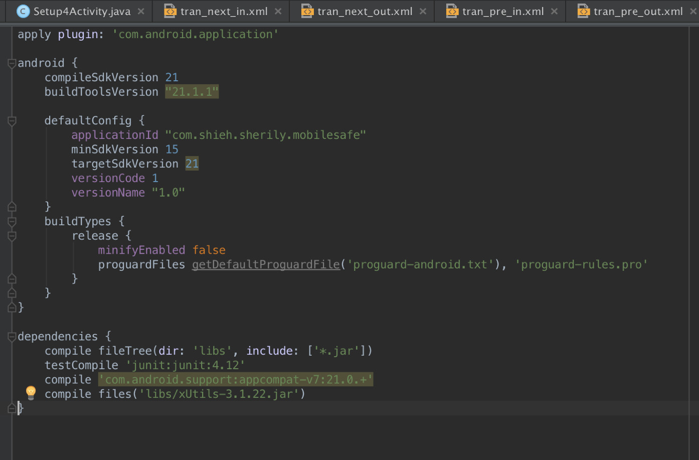 android ErrorExecution failed for task 'app