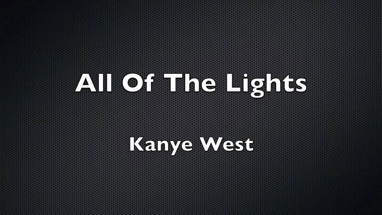 Kanye west ft rihanna all of the lights instrumental mp3