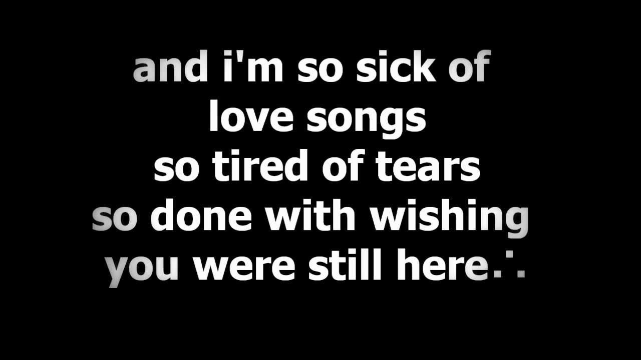NeYo So Sick (Lyrics On Screen) YouTube