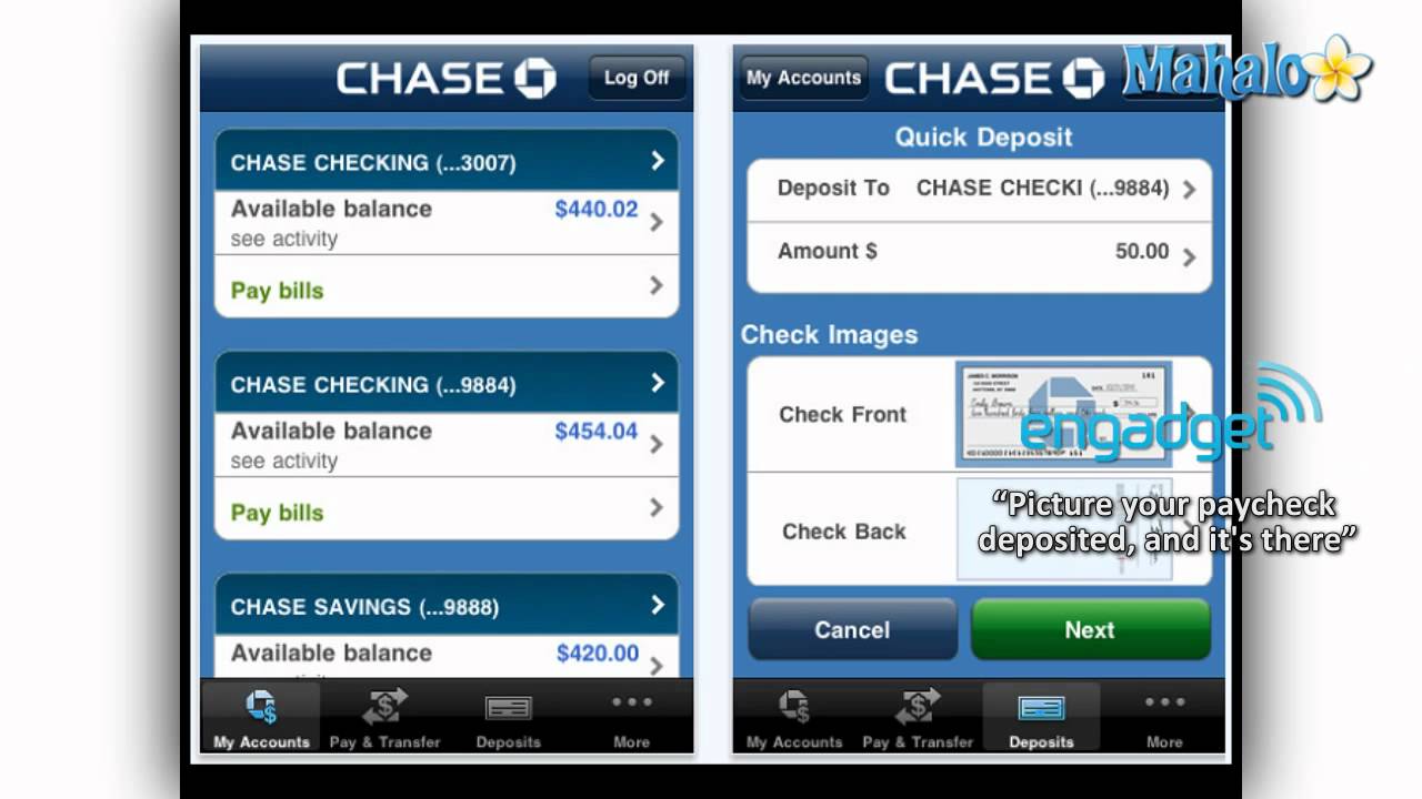 Chase Mobile App for iPhone and iPad Review YouTube