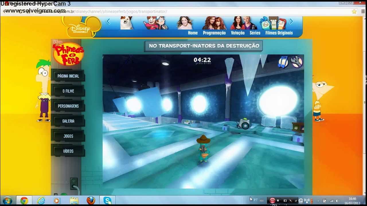 novo jogo de phineas e ferb 3D exclusivo!!!! YouTube