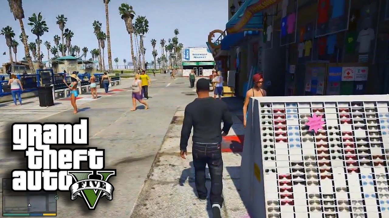Grand Theft Auto V Gameplay! New Official Trailer (GTA V