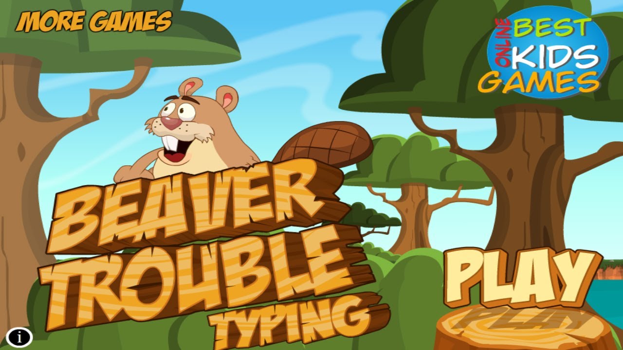 Beaver Trouble Typing Save The Baby Free Educational Kids Game YouTube