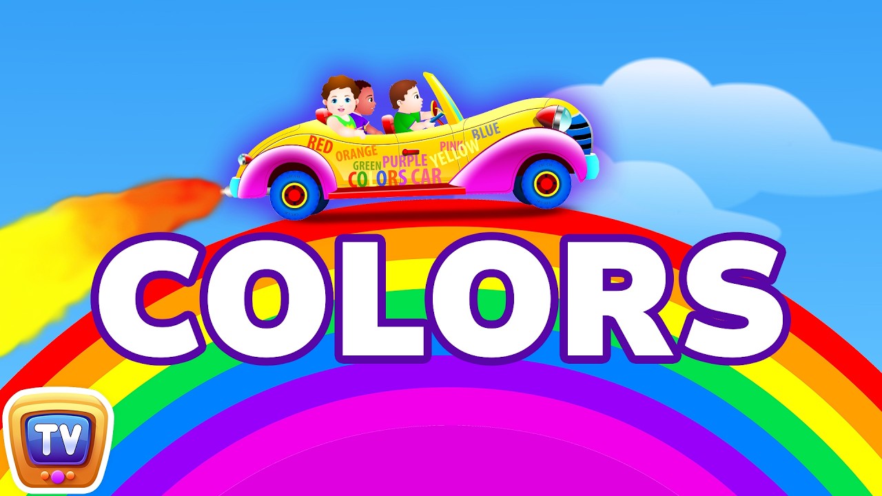 Let's Learn The Colors! Cartoon Animation Color Songs for Children by ChuChuTV YouTube