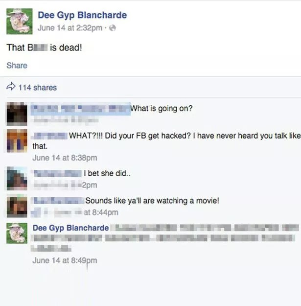 Horrifying bragging Facebook post reveals 'brutal murder of mum by