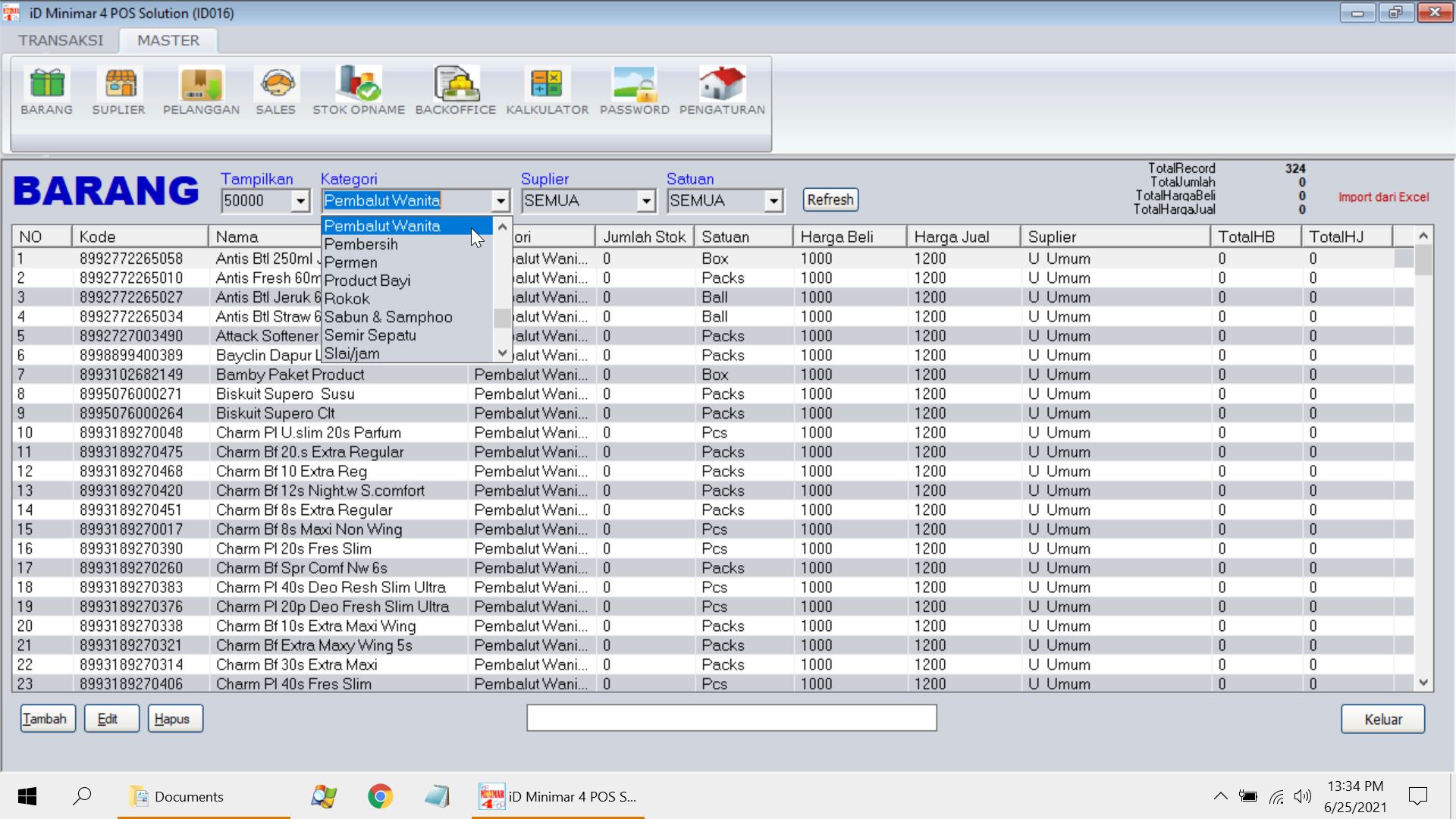 SOFTWARE MINIMARKET GRATIS FULL VERSION, APLIKASI