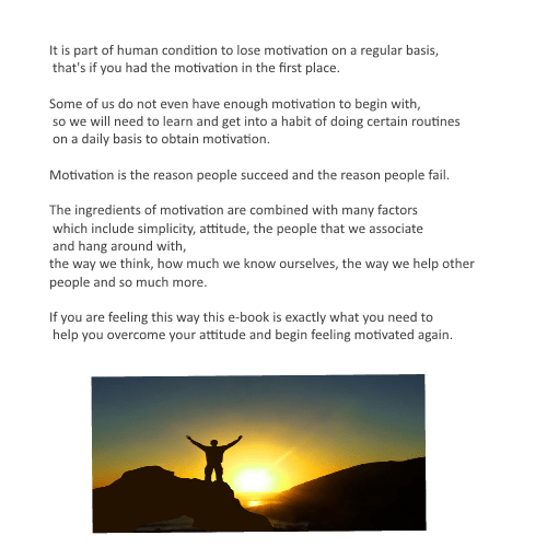 What Does Motivation Mean to You? liveriver