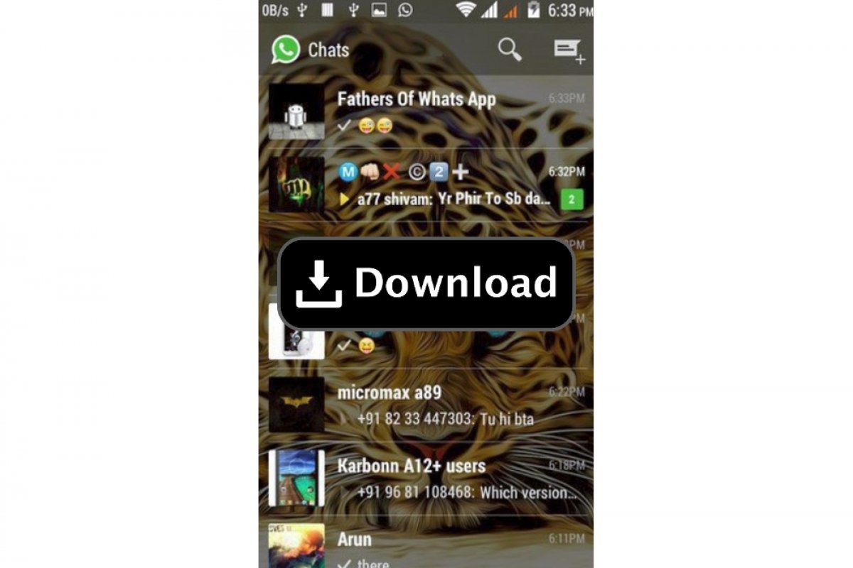 Cómo descargar WhatsApp Transparente