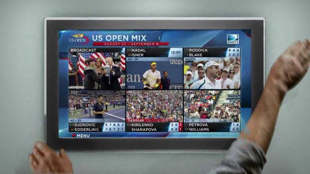 DirecTV TV Commercial For US Open iSpot.tv