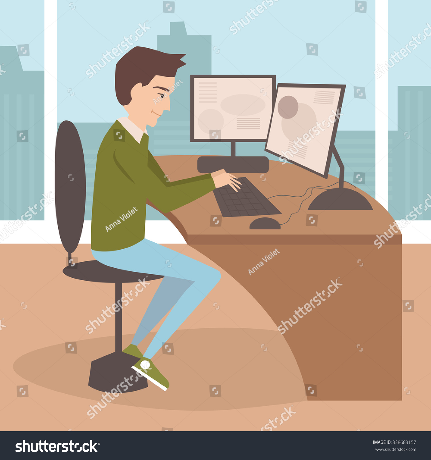 Programmer. Games Developer. The Man Behind The Computer