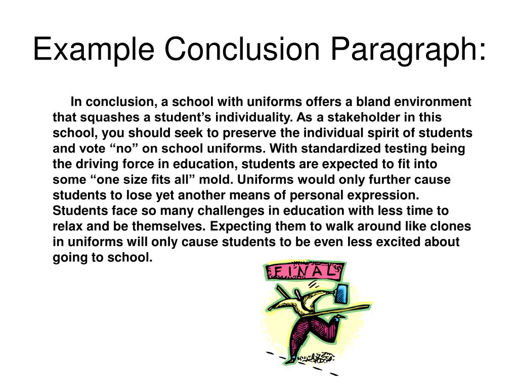 PPT How to Write a Concluding Paragraph PowerPoint