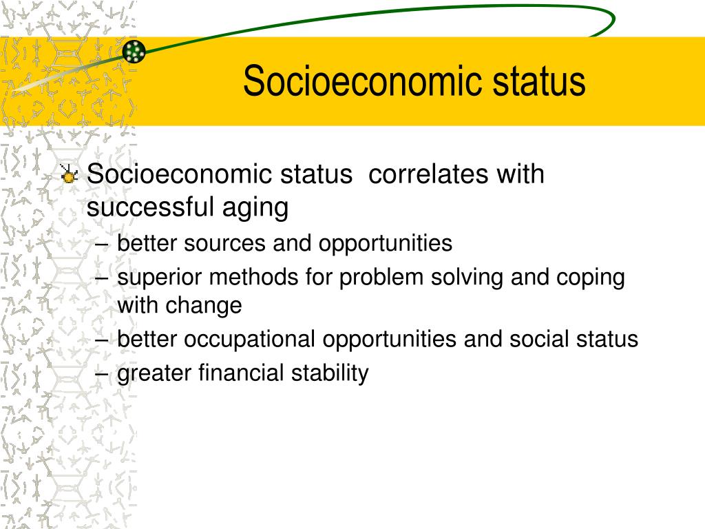 PPT Social Aspects of Later Life Psychosocial