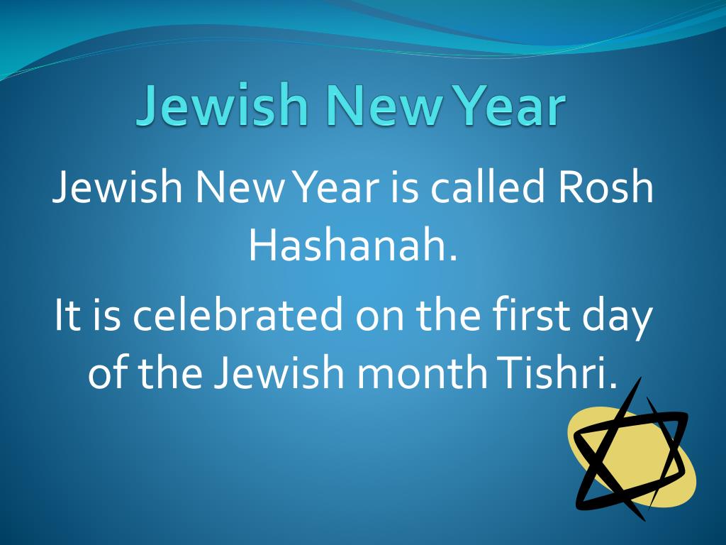 PPT Jewish New Year PowerPoint Presentation ID511666