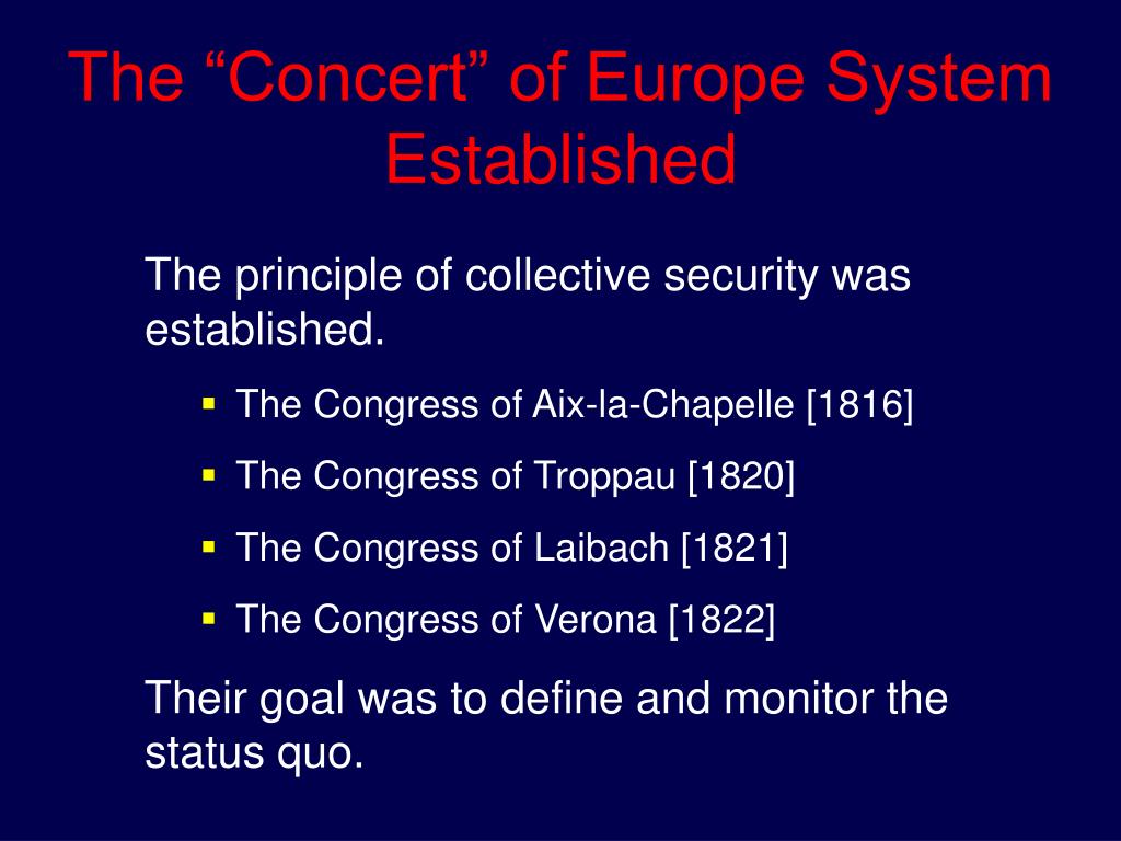 PPT The Failure of the Congress of Vienna PowerPoint