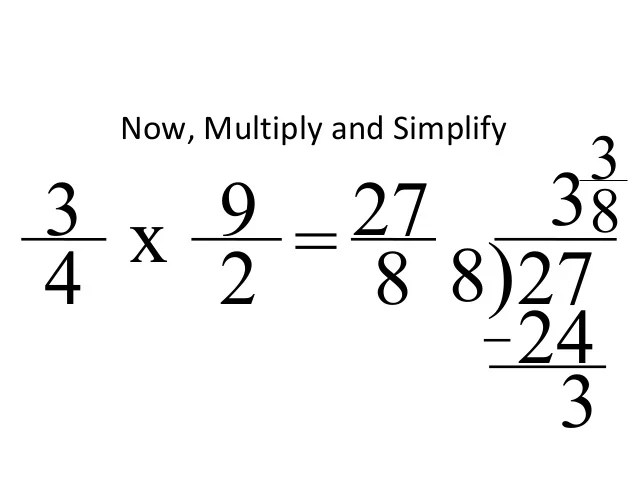 Dividing Fractions