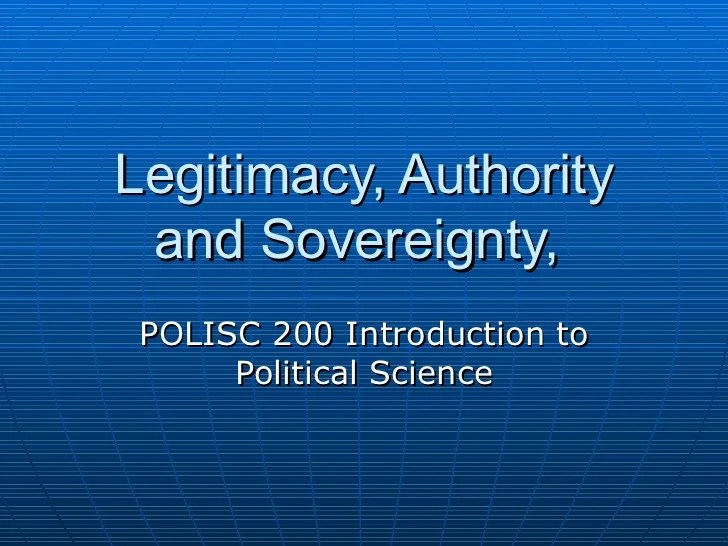 Introduction to political science1