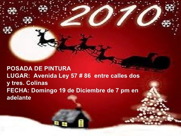 Invitacion posada 2010