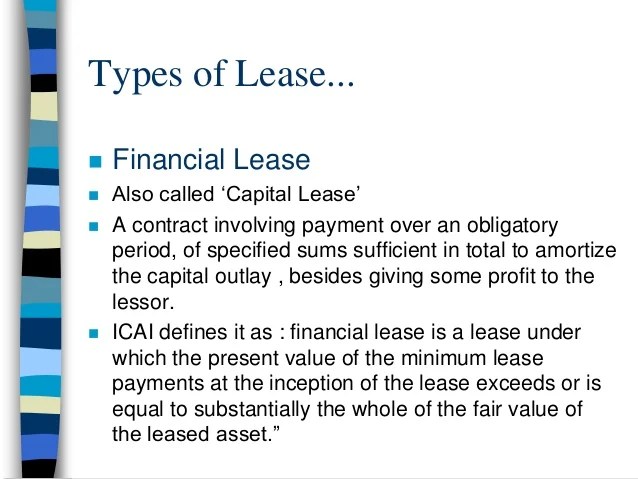 Leasing