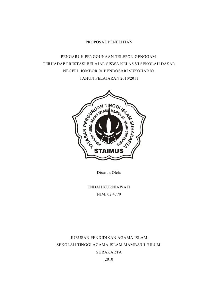 Contoh Judul Penelitian Kualitatif Agama Islam Contoh O